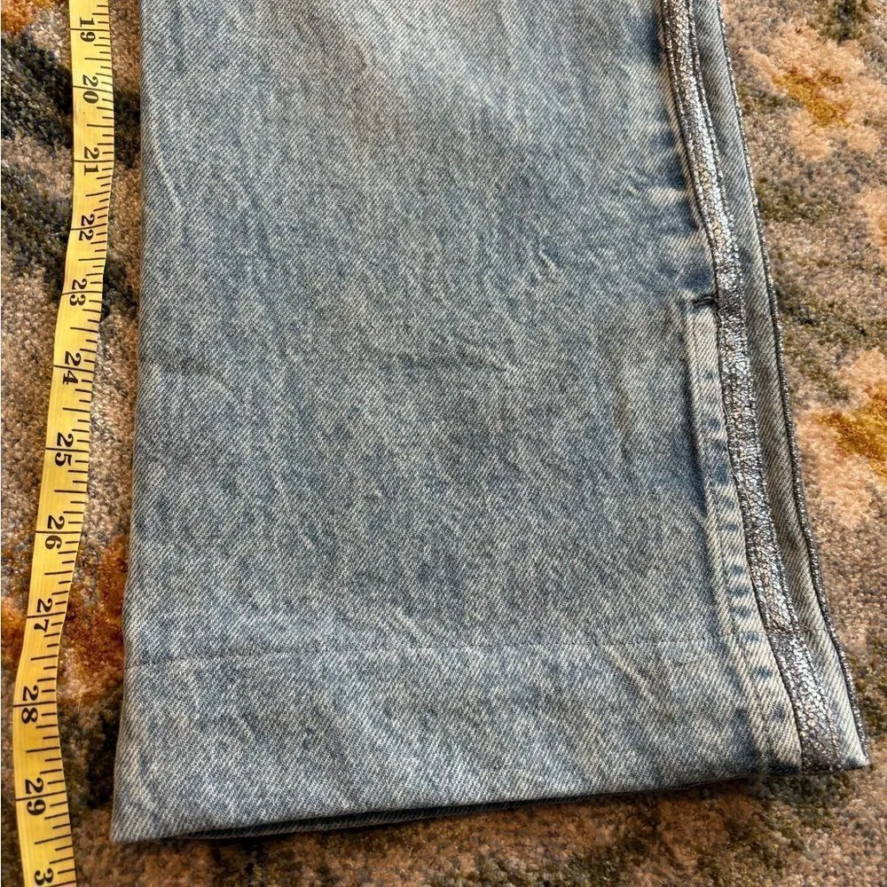 OPEN Brazilian Brazil Classic Denim Straight Leg Jeans US 2